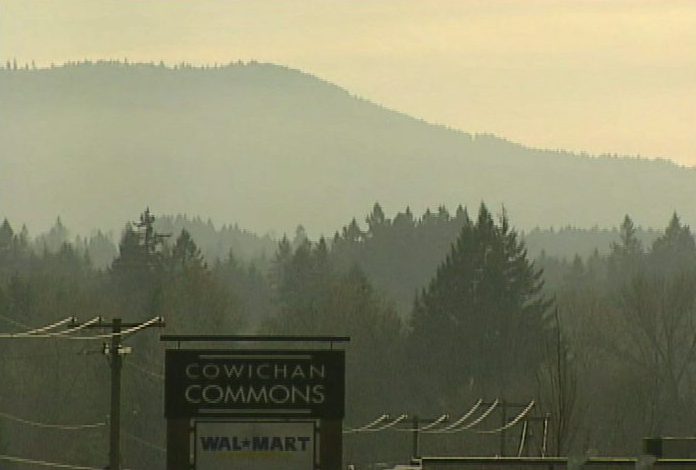 Air quality advisory issued for Inland Vancouver Island