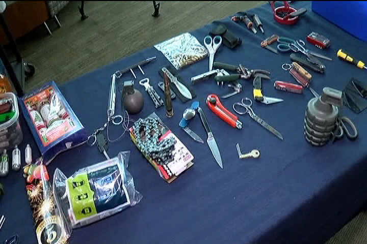 You won't believe the items seized by security agents at Victoria International Airport