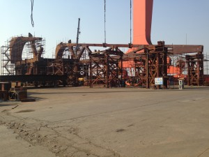 New Johnson Street Bridge being pieced together in China