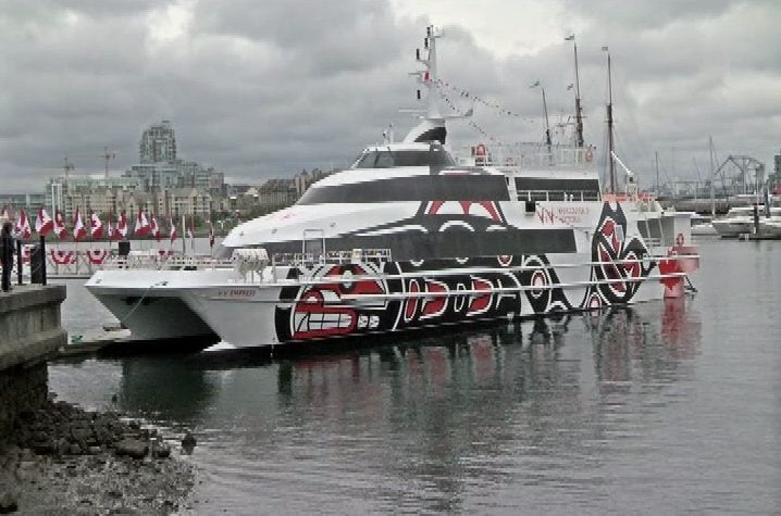 V2V passenger ferry christened despite launch delay