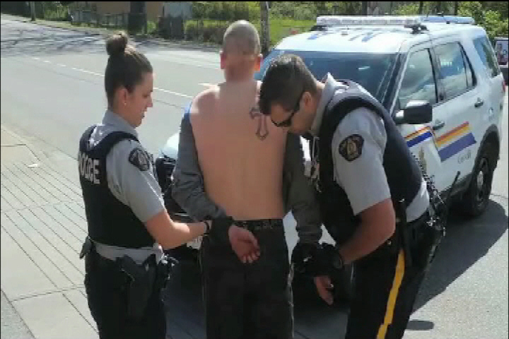 RCMP praise Nanaimo man for successful citizen's arrest