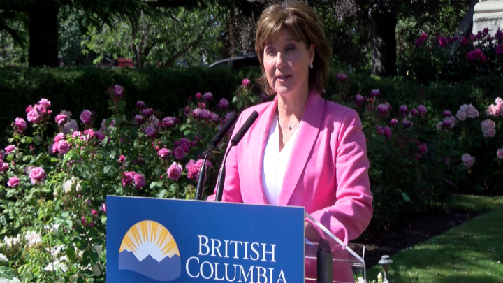 Former B.C. Premier Christy Clark is joining a law firm. File photo. 