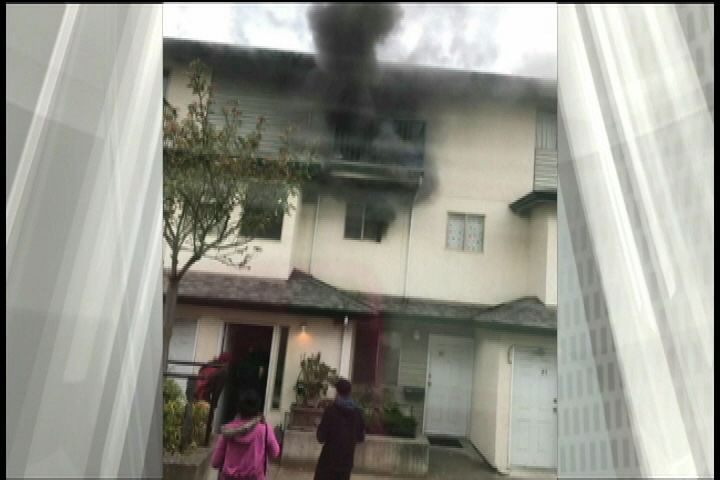 Residents displaced after fire at Victoria affordable housing complex