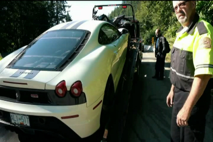 Langford man gets Ferrari impounded, wants speed limit changes on Malahat