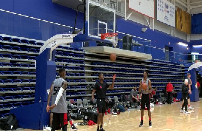 The Toronto Raptors are in Victoria for training camp