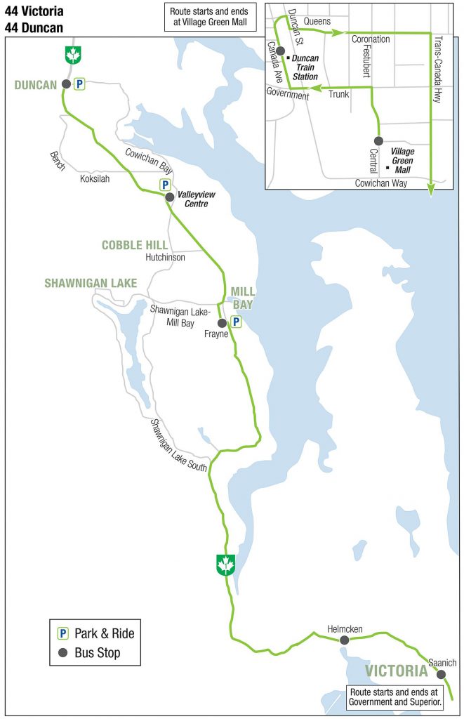 BC Transit introduces Saturday service between Cowichan Valley and Victoria