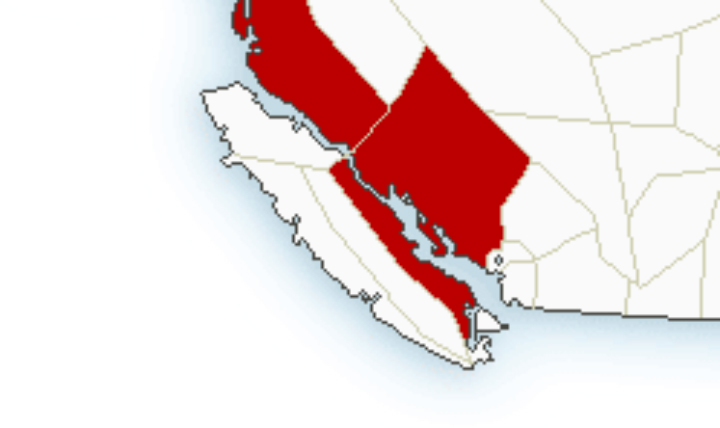 Wind warning issued Monday for East Vancouver Island