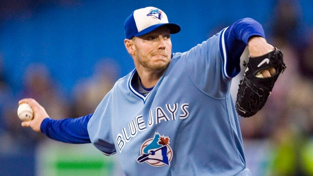 Roy Halladay as a Blue Jay in 2009. Photo Courtesy of CBC