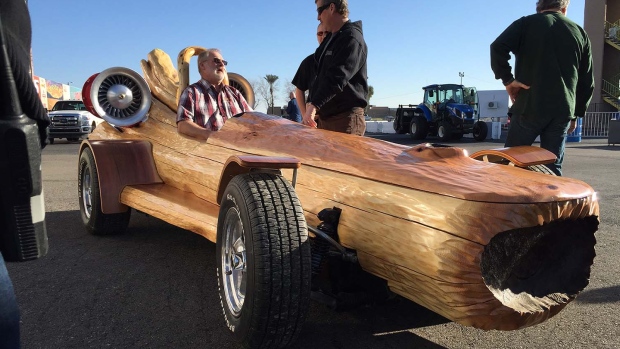 B.C.-made motorized log goes up for sale