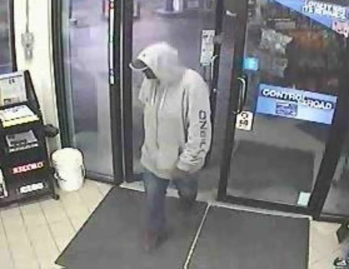 Police release photo of Courtenay armed robbery suspect