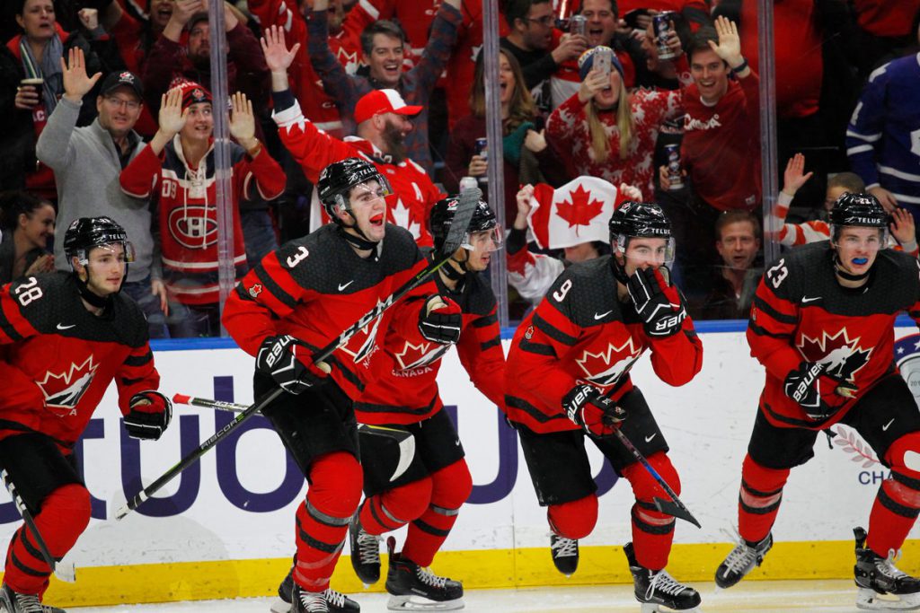 Canada wins gold at the World Junior Hockey Championship