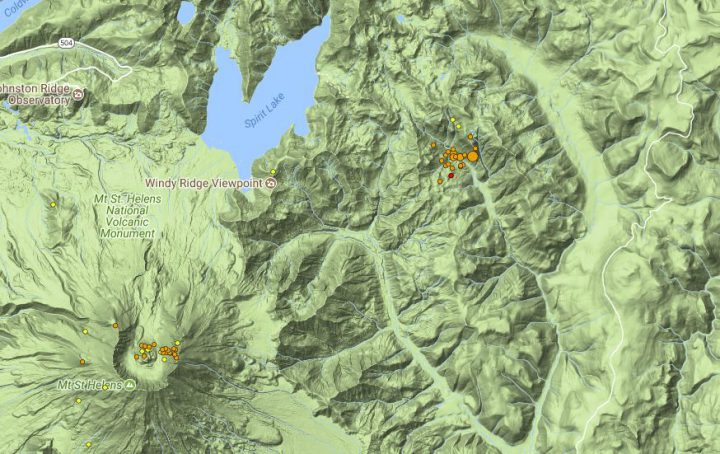 3.9-magnitude quake near Mount St. Helens, series of tremors to start 2018