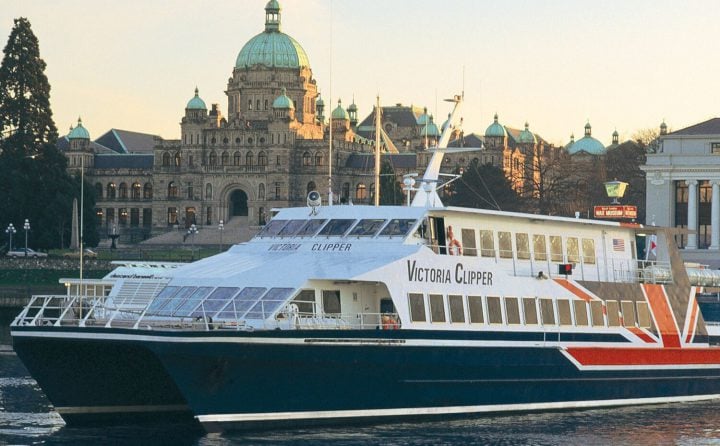 Original Victoria Clipper sets sail for the final time Tuesday