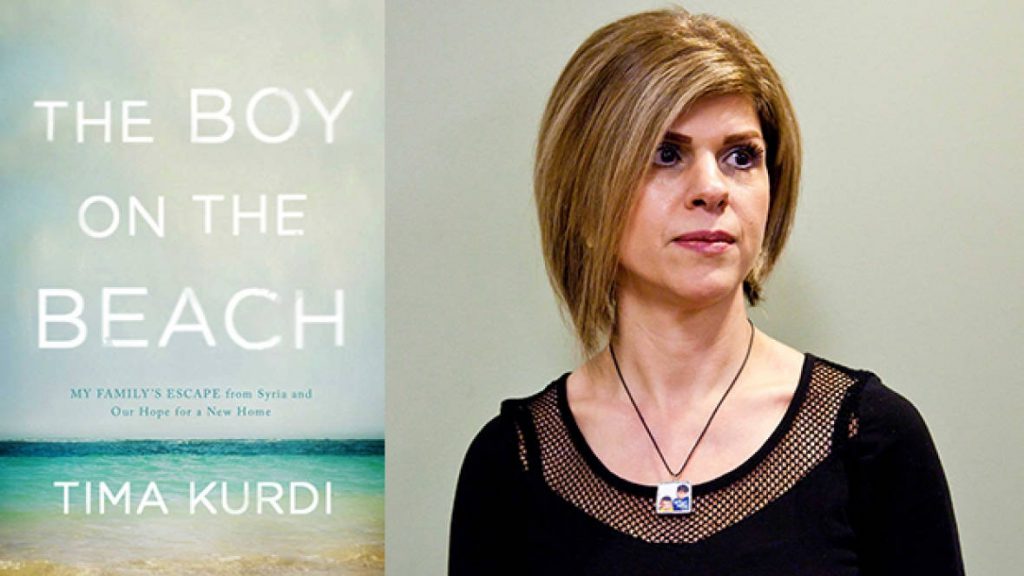 Tima Kurdi in Victoria to speak about her book "The Boy on the Beach" and the picture that woke up the world