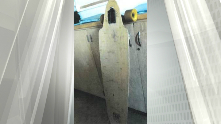 Police release photo of second longboard stolen during Victoria playground robbery and assault