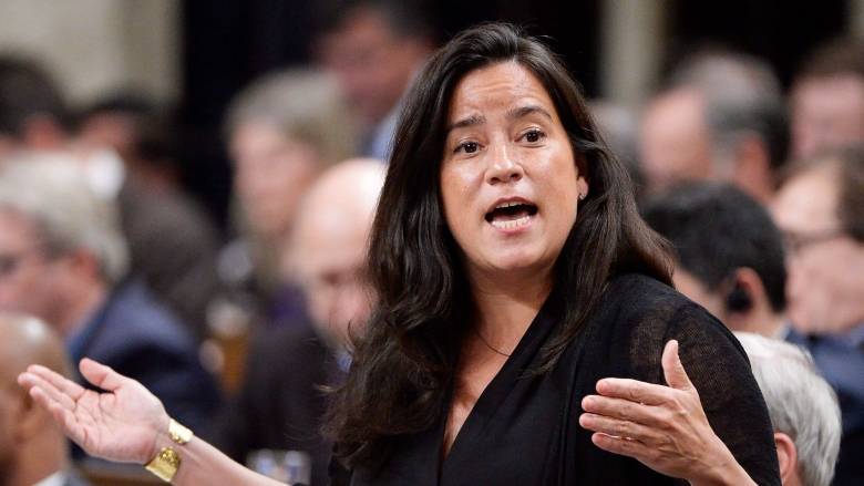 Canadian Justice Minister and Attorney General Jody Wilson-Raybould. Photo courtesy CBC.