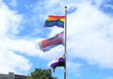 Pride week begins in Victoria with five pride flags raised at city hall