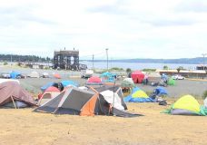 Homeless camp in Nanaimo will stay at least into July