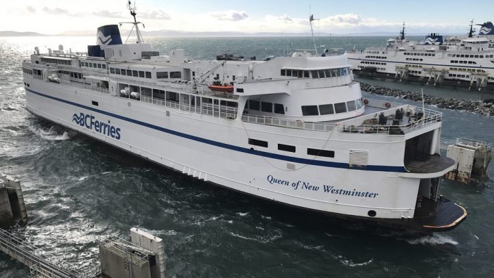 Strong winds result in more BC Ferries cancellations