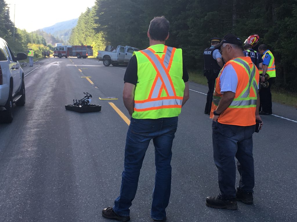 One man dead after head-on collision on Highway 19 north of Campbell River