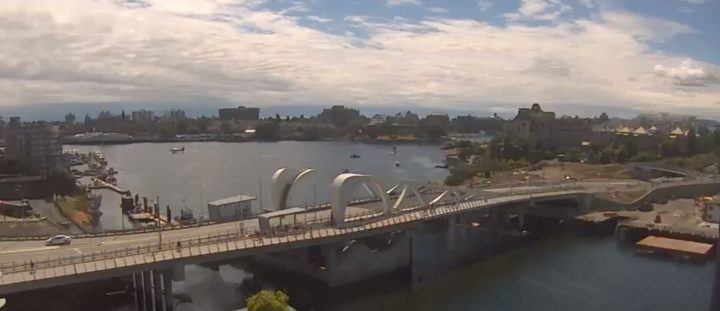 Johnson Street Bridge's pedestrian-only walkway to open Wednesday morning