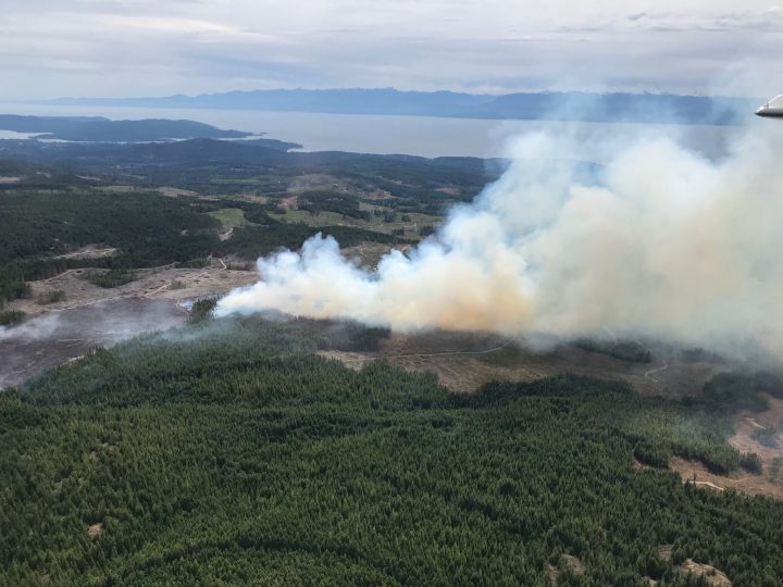 Tugwell Creek wildfire 50 per contained