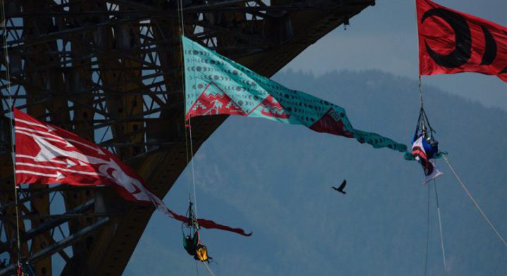 Trans Mountain construction plans unveiled, aerial pipeline protest continues