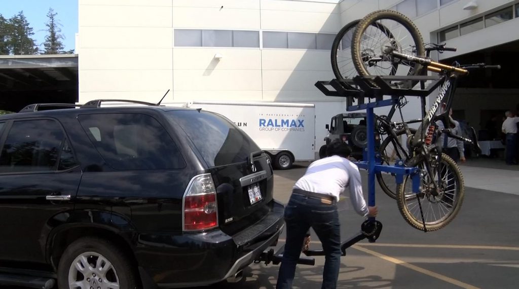 Camosun College students create device that could make travel easier for cyclists