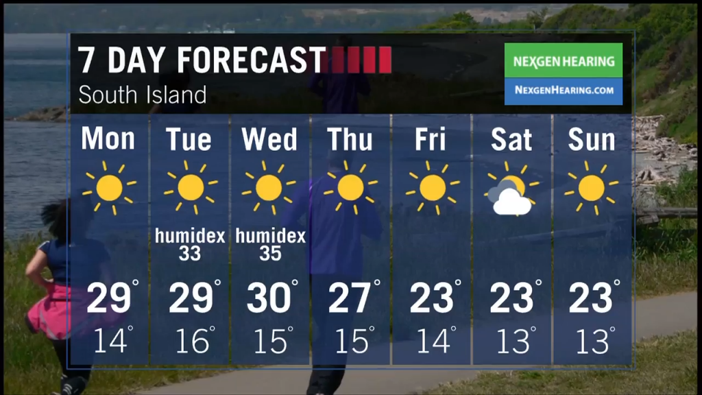 Another heatwave on the way for Vancouver Island