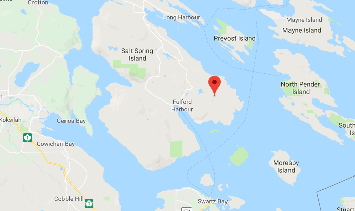 Crews battling brush fire on Salt Spring Island