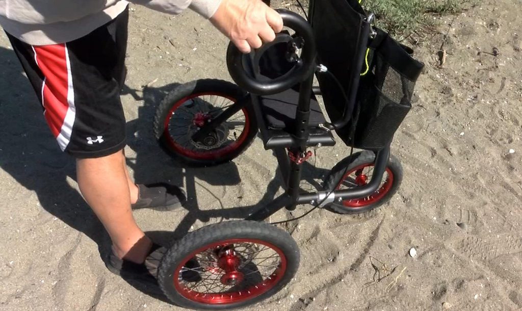 Parksville man invents off-road walker