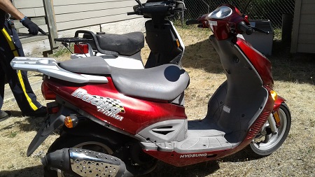 RCMP look for owners of two scooters found behind Duncan high school