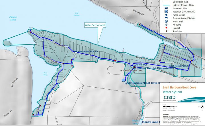 Boil water advisory still in place for some residents on Saturna Island