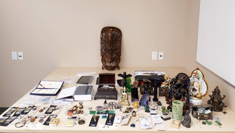 Hundreds of items believed stolen recovered during VicPD investigation, suspect faces more than 50 charges