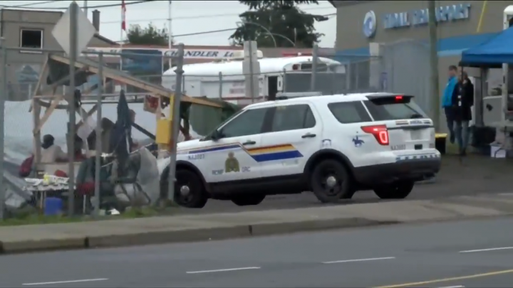 Possible homeless advocate allegedly assaulted at Nanaimo's Discontent City