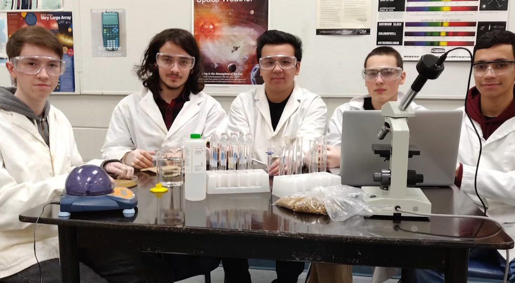 Parksville students' science experiment will blast to International Space Station