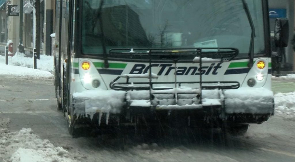 BC Transit detours several Greater Victoria bus routes due to winter weather