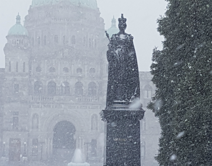 Throne speech ceremony at B.C. legislature scaled back because of weather