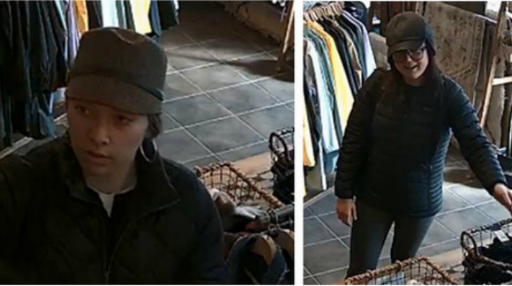 Comox Valley RCMP seek two suspects in clothing thefts