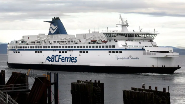 Sailings cancelled after BC Ferries vessel suffers damage in strong winds