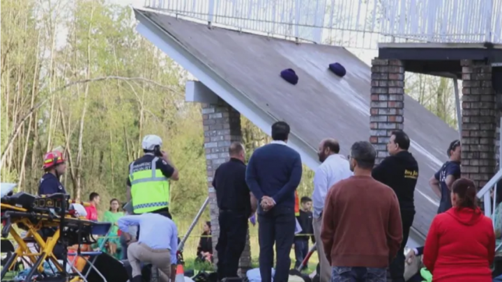 RCMP investigate deck collapse at Langley home during wedding; cause likely not criminal