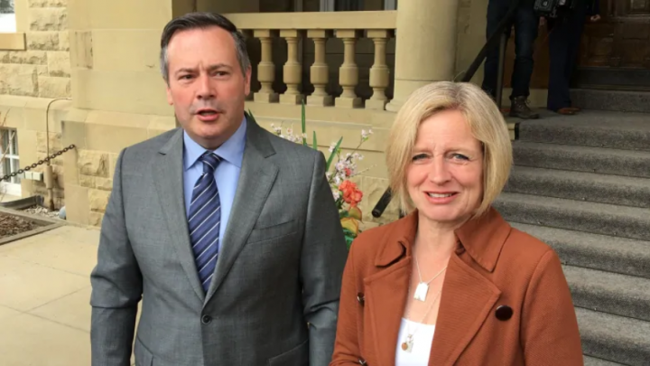 Jason Kenney, Rachel Notley begin formal transfer of power in Alberta