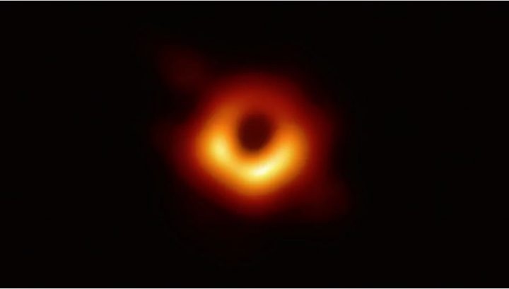 Scientists unveil first photo of a black hole 50-million light years from Earth