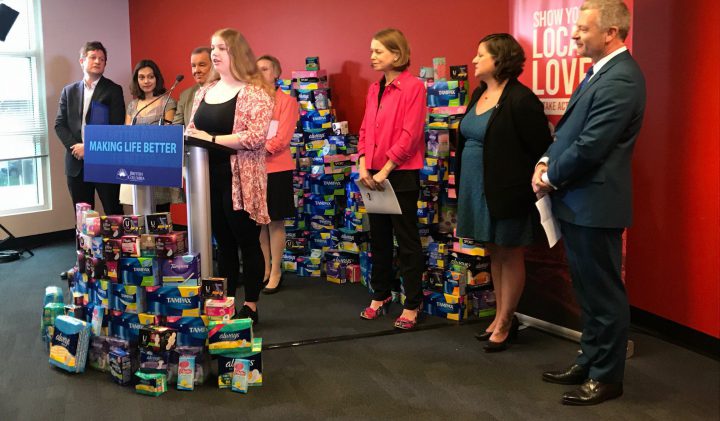 B.C. public schools to provide free menstrual products for students