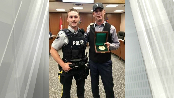 Owner of James Street Billiards in Duncan receives Carnegie Medal for helping to rescue a police officer in 2016