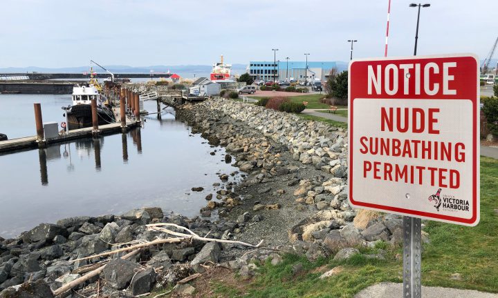 'Birthday suits only', Victoria Harbour trumpets nude beach in April Fool's Day prank