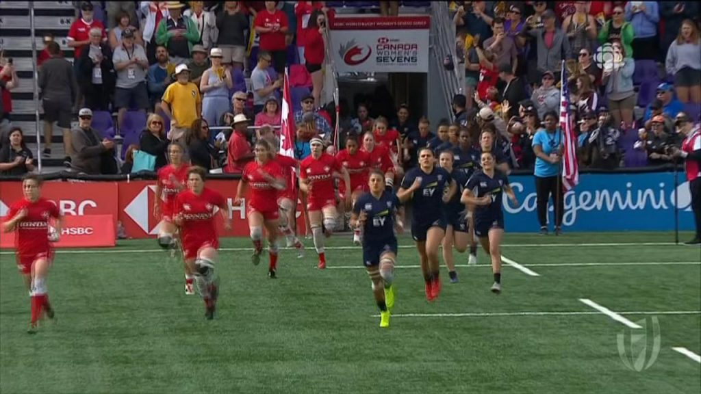 Rugby Canada Captain Ghislaine Landry's family get a rare chance to see her in action