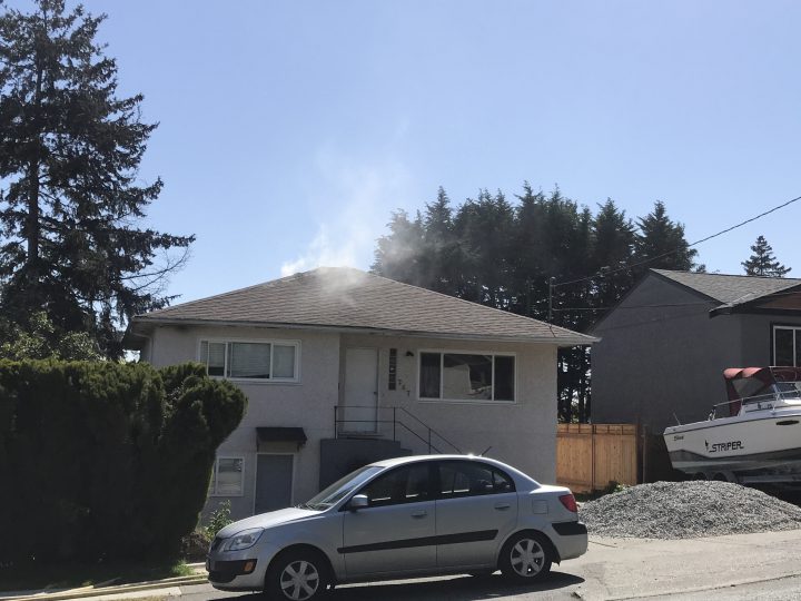 Man arrested for arson in Saanich house fire, authorities say