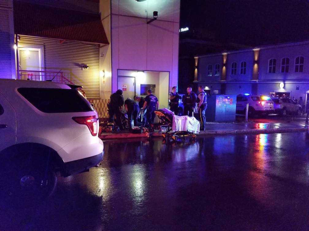 Man rushed to hospital after stabbing outside Nanaimo nightclub