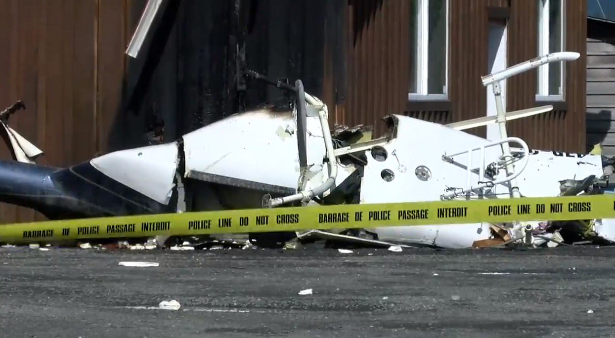 2019 Campbell River helicopter crash caused by blade failure TSB